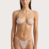 Faithfull - Elea Bikini Top Oliander Blush - Final Sale