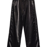 Ciao Lucia - Eloise Black Taffeta Pant