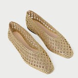 Loeffler Randall - Emery Gold Ballet Flat