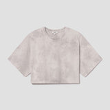 Agolde - Arli Oversized Cropped Tee in Turbine
