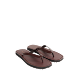 The Row - Leather City Flip Flop