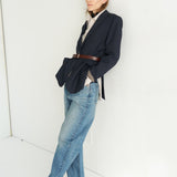 Jamie Haller - The Julius Blazer in Dark Navy