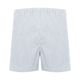 Saint Laurent - Striped Cotton Poplin Shorts