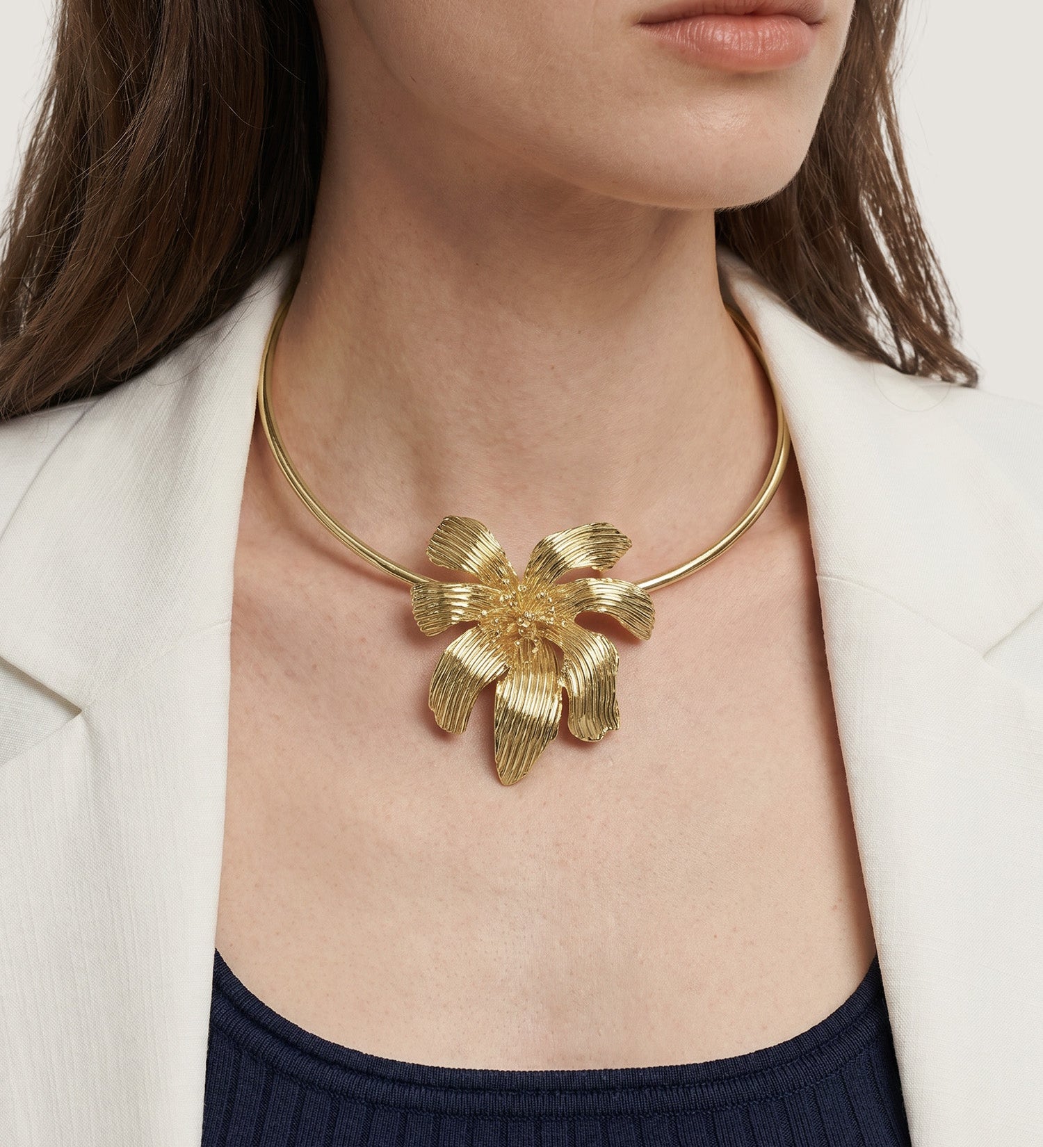 Veronica Beard - Flower Collar Necklace
