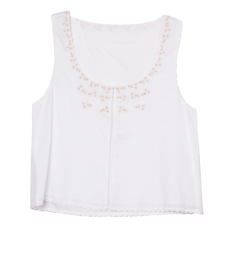 Ciao Lucia - Francie Hook & Eye Cotton Top