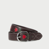 Loeffler Randall - Gage Espresso Western Belt