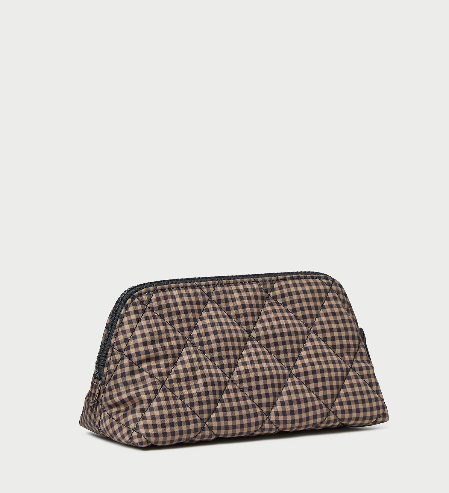 Loeffler Randall - Georgette Brown/Black Check Mini Cosmetic Pouch