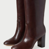 Loeffler Randall - Goldy Espresso Wide - Calf Boot