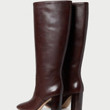 Loeffler Randall - Goldy Espresso Wide - Calf Boot