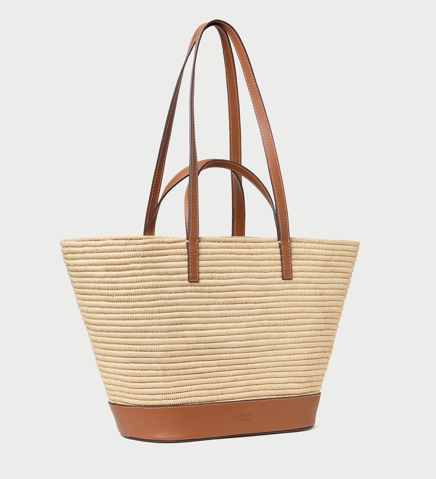 Loeffler Randall - Granger Natural/Cognac Straw Tote