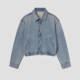 Agolde - Nile Denim Blouson Jacket in Space