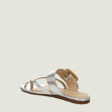 Veronica Beard - Salva Metallic Crisscross Sandal