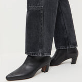 Loeffler Randall - Harper Black Leather Ankle Boot