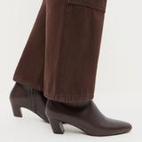 Loeffler Randall - Harper Brown Leather Ankle Boot