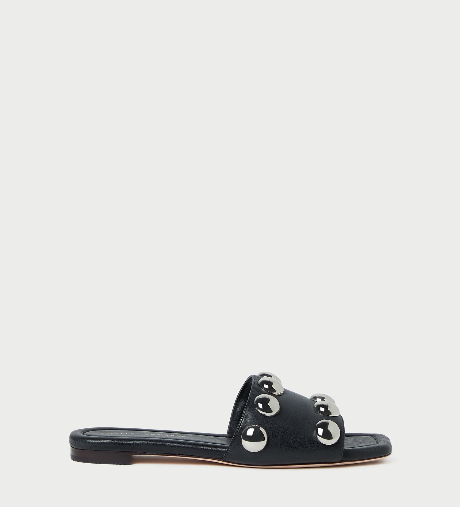 Loeffler Randall - Hayes Black/Silver Studded Sandal