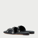 Loeffler Randall - Hayes Black/Silver Studded Sandal