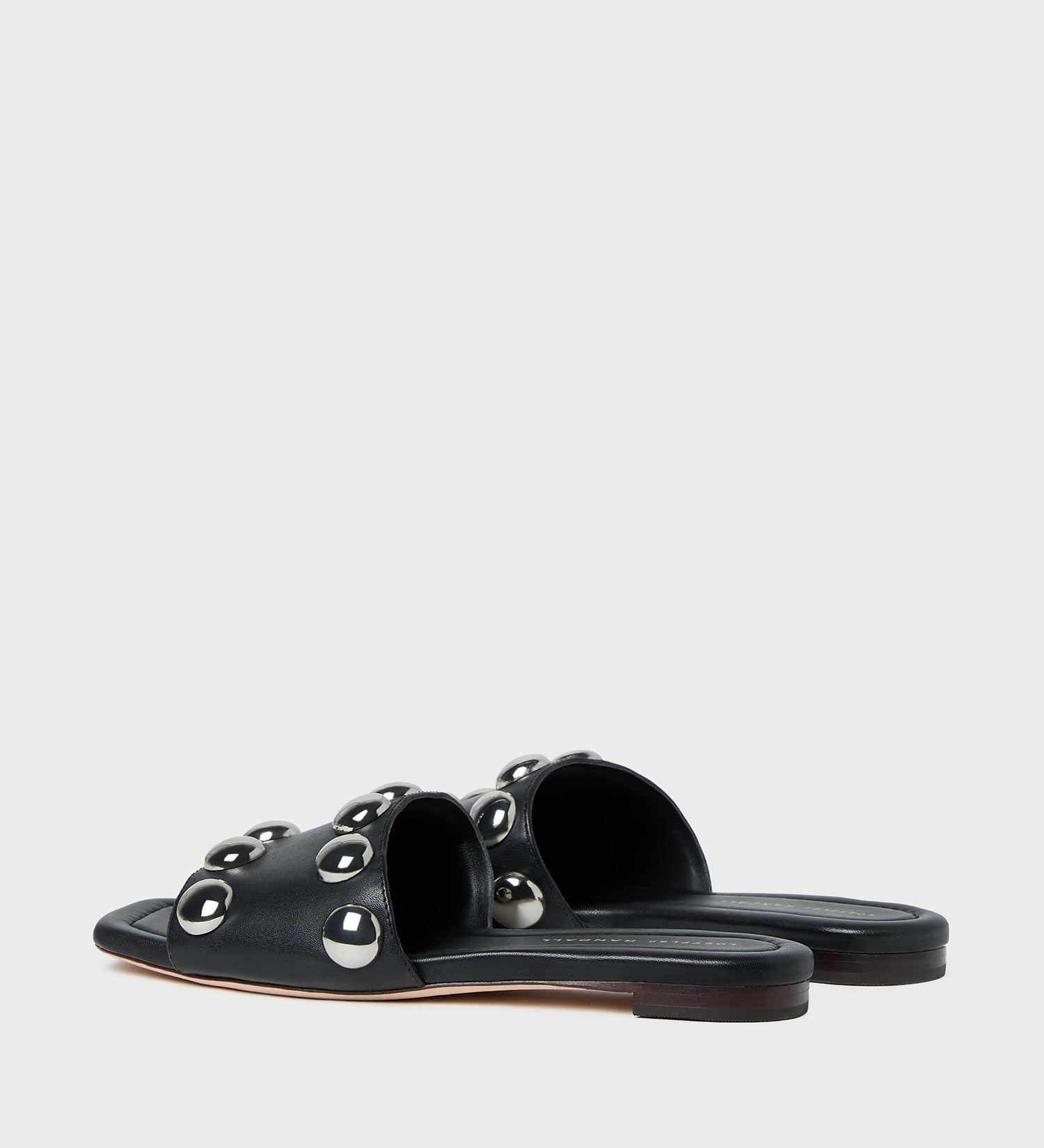 Loeffler Randall - Hayes Black/Silver Studded Sandal