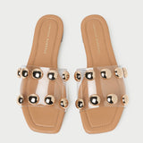 Loeffler Randall - Hayes Dune/Champagne Studded Sandal