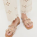 Loeffler Randall - Hayes Dune/Champagne Studded Sandal