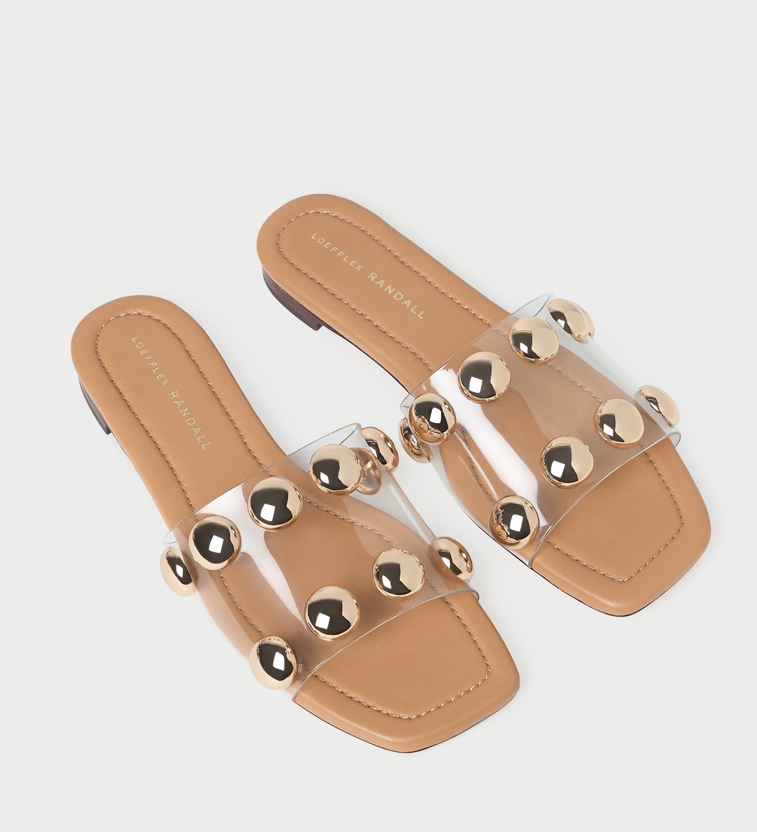 Loeffler Randall - Hayes Dune/Champagne Studded Sandal