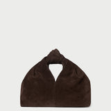 Loeffler Randall - Helga Brown Suede Knot Clutch