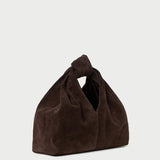 Loeffler Randall - Helga Brown Suede Knot Clutch