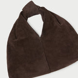Loeffler Randall - Helga Brown Suede Knot Clutch