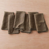 The Citizenry - Stonewashed Linen Napkins - Set of 6