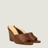 Veronica Beard - Dali Raffia Wedge Sandal