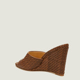 Veronica Beard - Dali Raffia Wedge Sandal