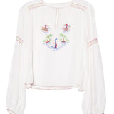 Ciao Lucia - Danita Souvenir Silk Top