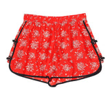 Ciao Lucia - Bibbi Red Begonia Silk Short