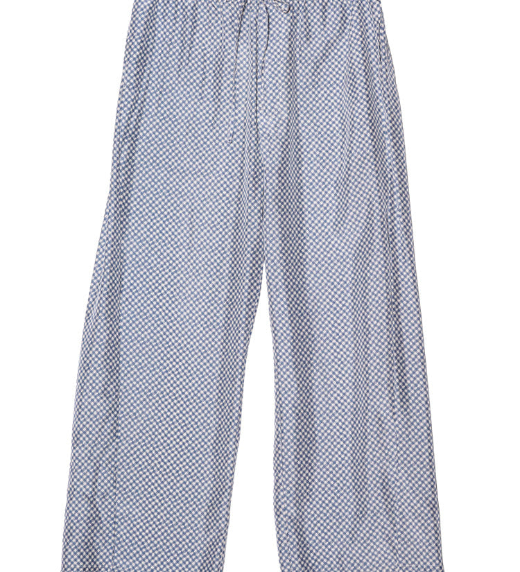 Ciao Lucia - Dania Silk Gingham Pant