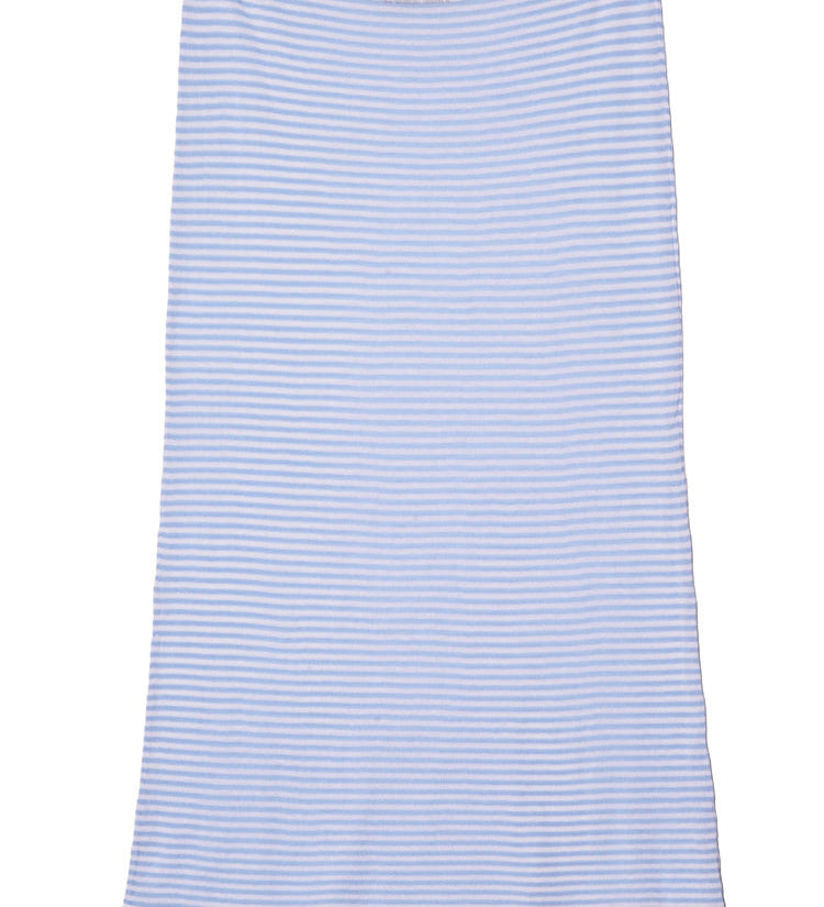Ciao Lucia - Faye Periwinkle Sheer Knit Skirt