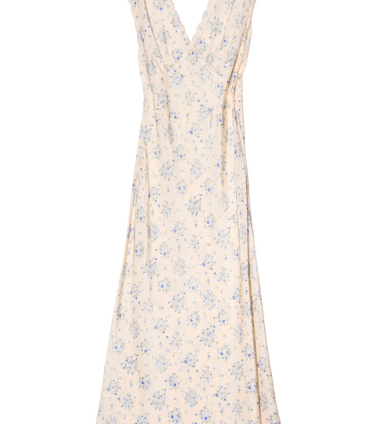 Ciao Lucia - Marja Ivory Silk Dress