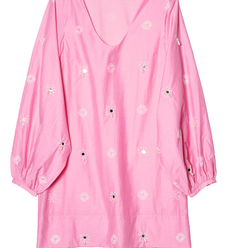 Ciao Lucia - Mirey Pink Palace Dress