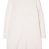 Ciao Lucia - Inessa White Crochet Knits Dress