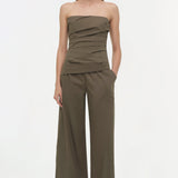 Simkhai - Arden Cotton Pull On Pant