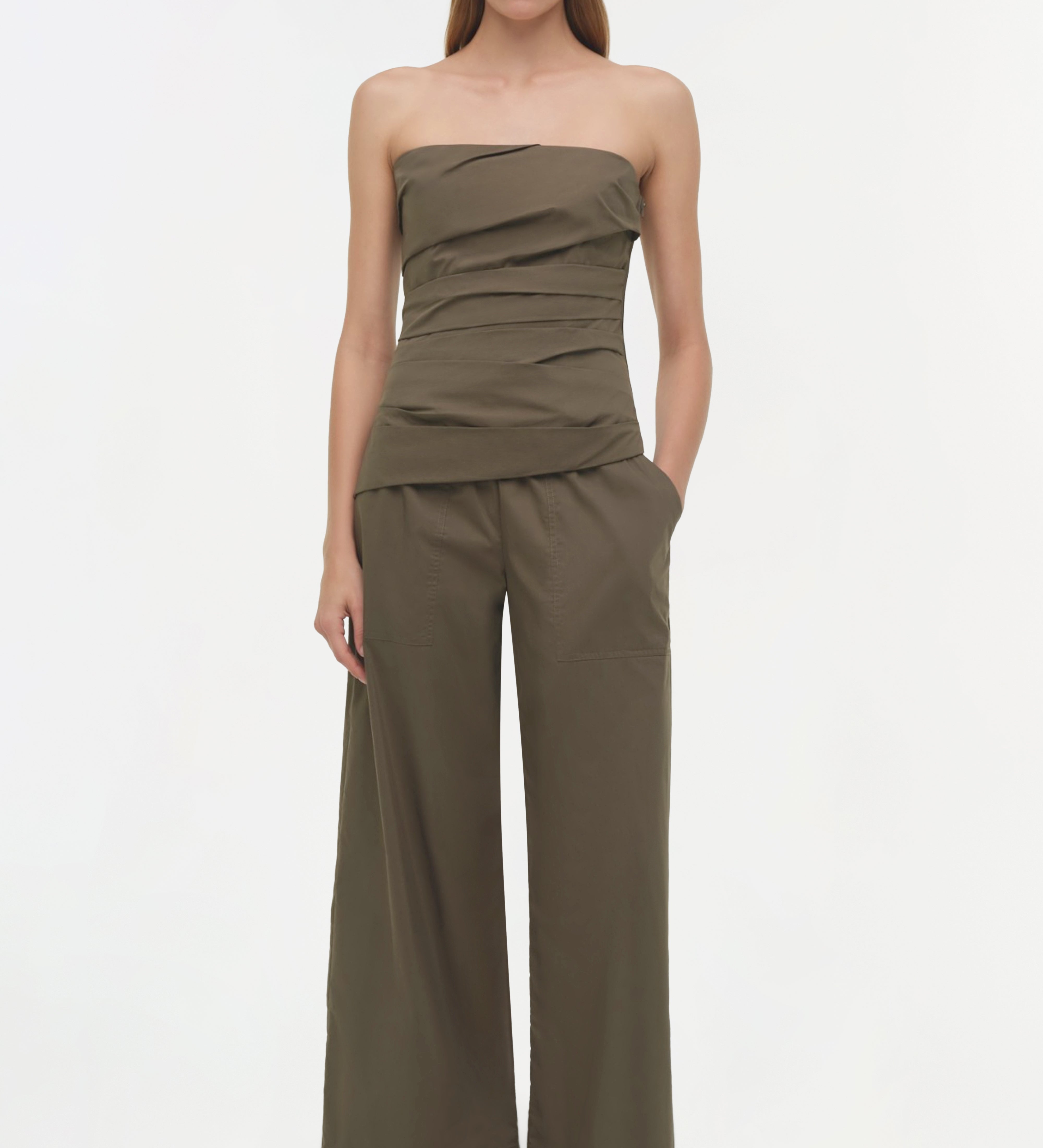 Simkhai - Arden Cotton Pull On Pant