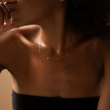 Kinn - Vote Initial Necklace Gold