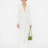 Christopher Esber - Sundial Shell Knit Cardigan Dress