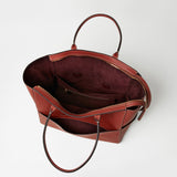 Metier - Incognito 36 Cabas Bag Smooth Calfskin Sienna