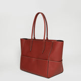 Metier - Incognito 36 Cabas Bag Smooth Calfskin Sienna