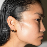 Dorsey - 14K INÈS ASSCHER - CUT EARRINGS IN LAB COGNAC DIAMOND, 14K YELLOW GOLD
