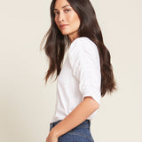 Veronica Beard - Waldorf Ruched-Sleeve Tee