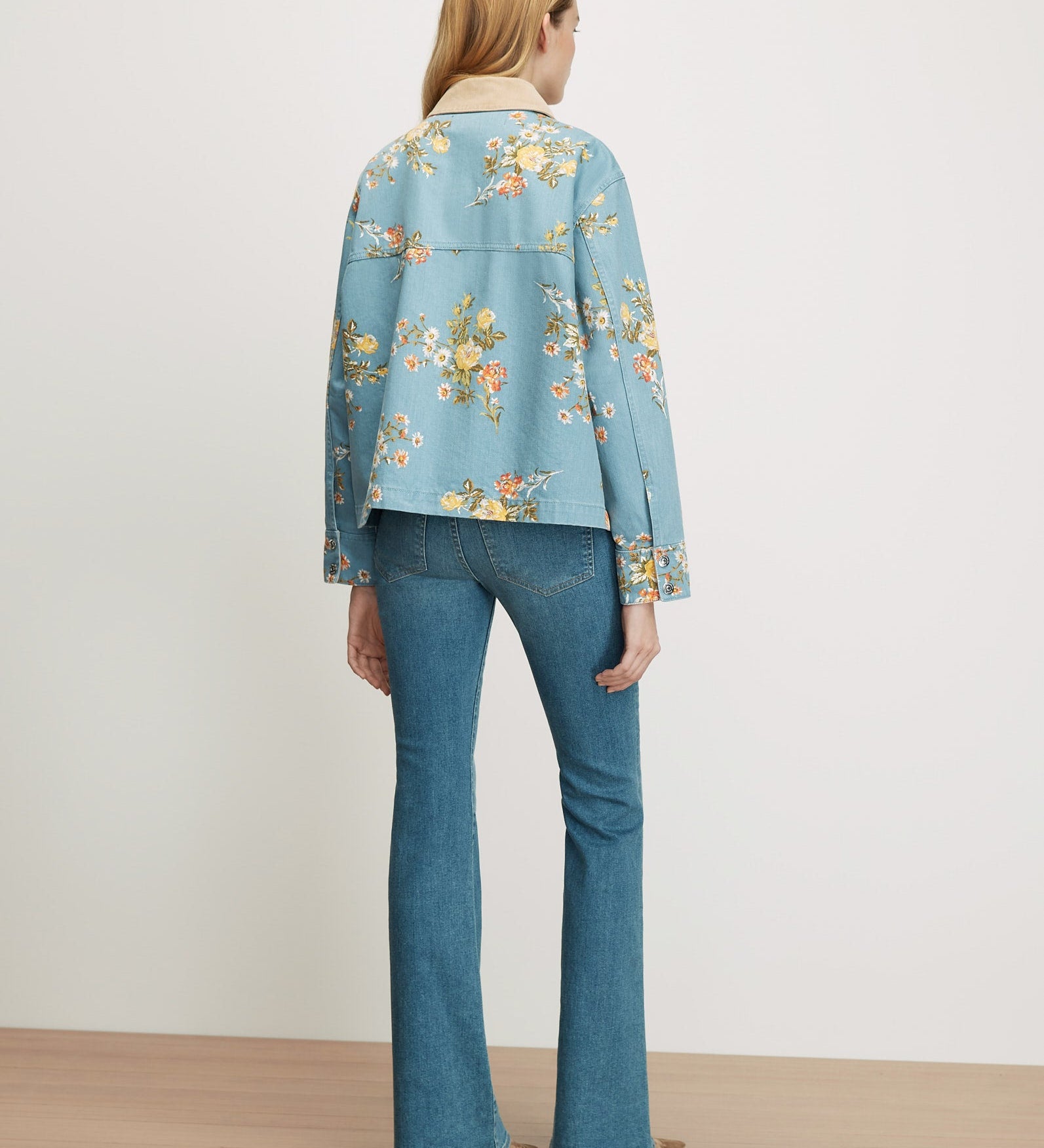 Veronica Beard - Leighton Floral Denim Jacket