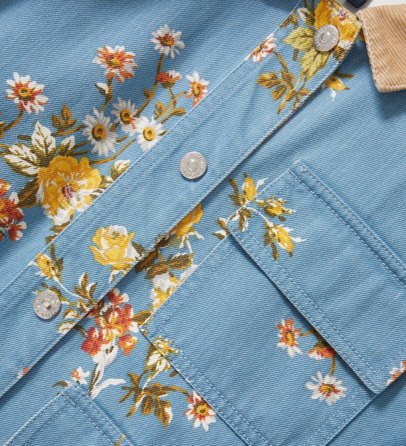 Veronica Beard - Leighton Floral Denim Jacket