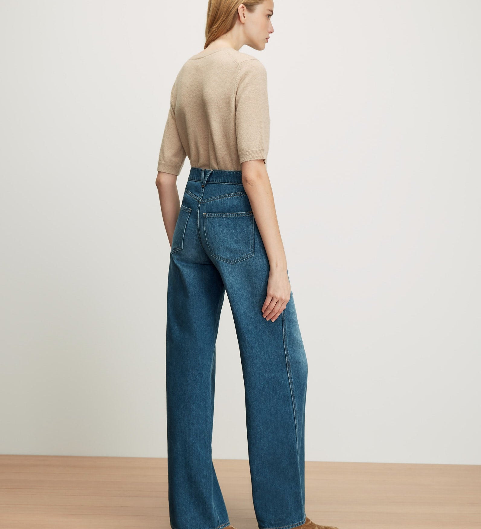 Veronica Beard - Kasey Wide - Leg Jean