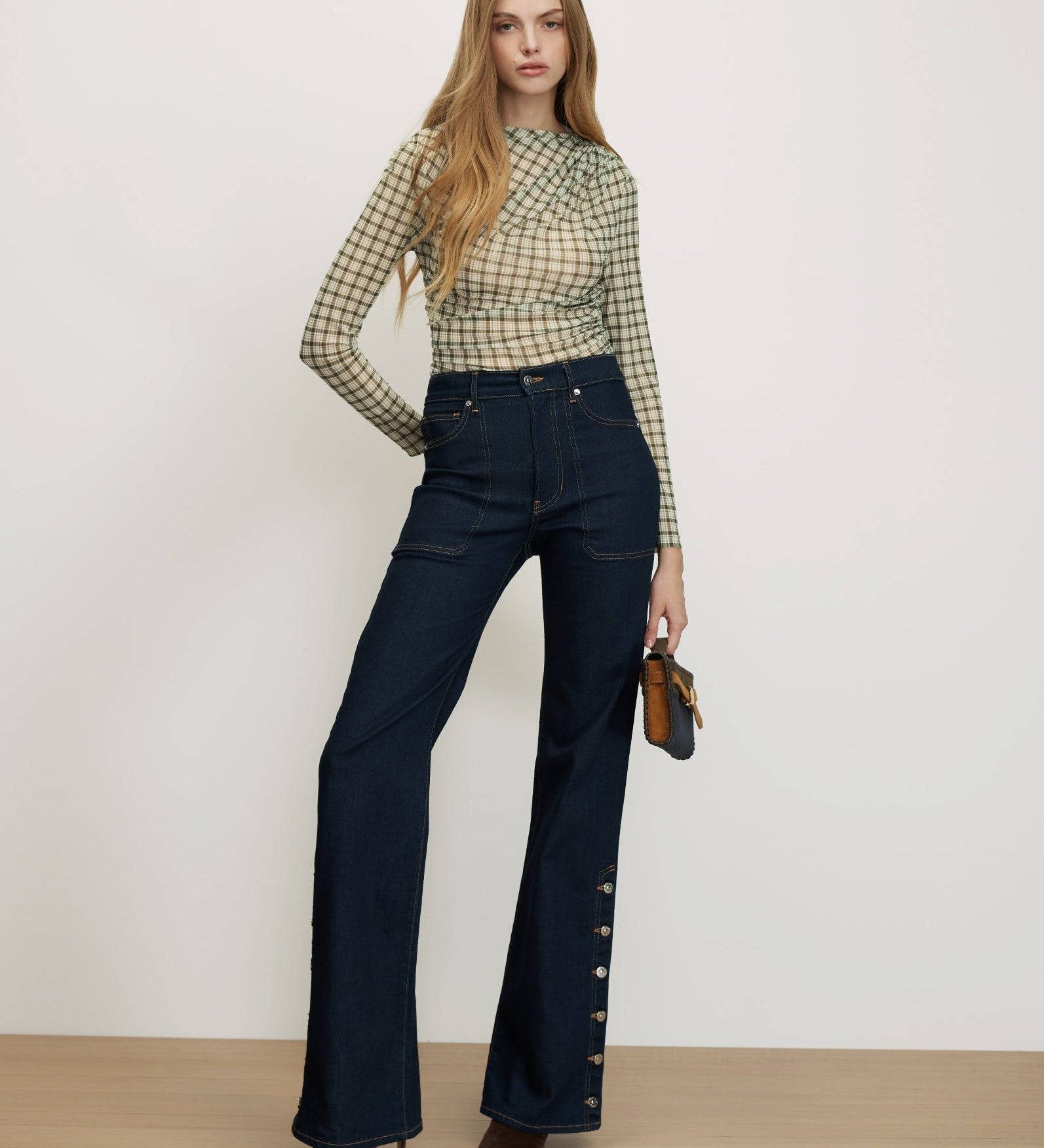 Veronica Beard - Nuvia Plaid Top