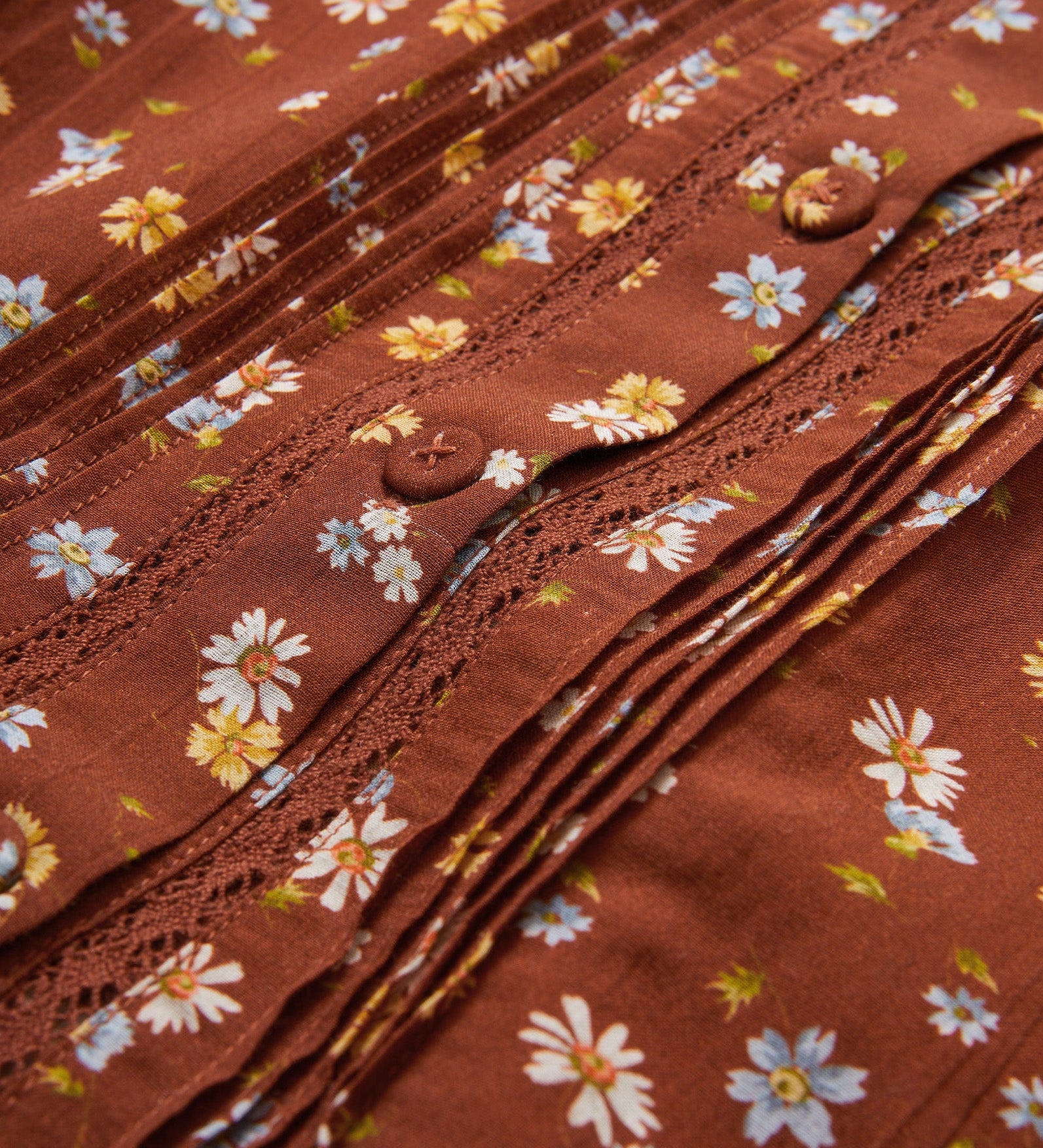 Veronica Beard - Lollie Floral Button - Down Blouse